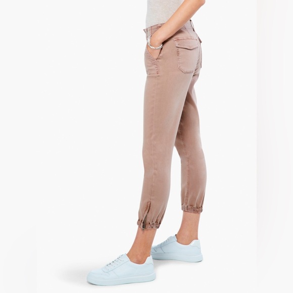 PAIGE MAYSLIE Tan Cropped Pants - Picture 2 of 11